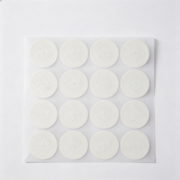 Autocollant en papier spécial imprimé sur mesure, finition mate, auto-adhésif, découpé à la forme, étiquette de logo pour l'emballage de produits cosmétiques, usine