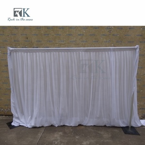 Wholesale Event Party Decoration Aluminium <b>Flower</b> Shimmer <b>Wall</b> Photo Wedding Stage Backdrop Stand of Adjustable Pipe and Drape - Product Image 6