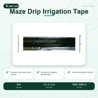 Ruban d'irrigation goutte à goutte pour vignoble 16mm 0.2mm 2L/h, espacement des émetteurs 30cm, résistant aux UV, en PE