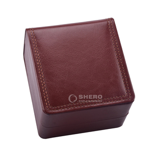 Shero Pu cuero hombres sola muñeca regalo embalaje personalizado lujo reloj caja con almohada - Product Image 4