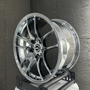 Jantes forgées concaves Roc Black Chrome 18 19 pouces Emotion CR <span class=keywords><strong>Kiwami</strong></span> 5x120 5x114.3 pour Subaru WRX Nissan 350Z BMW M3 E92 - Product Image 2