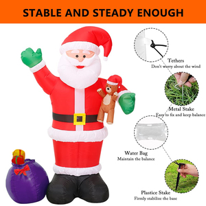Inflables Navideños Personalizables de 3 Metros, Clásicos, Impermeables, de Poliéster Resistente, Juguetes para Exteriores, Directo de Fábrica, 48 Horas - Product Image 6