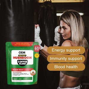 Produttore di caffè a fungo istantaneo | OEM/etichetta privata | Criniera di leone/Reishi/Chaga | CGMP | MOQ 500 + - Product Image 4
