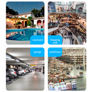 KERUI 리얼 4MP 투야 와이파이 카메라 180 °   광각 네트워크 카메라 듀얼 렌즈 인체 감지 홈 보안 감시 풀 컬러 - Product Image 5