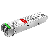 622M SFP SMF 1550nm 80km Dubleks LC Endüstriyel Fiber Optik Alıcı-Verici Modülü