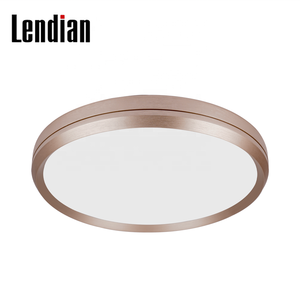 Nhôm Trong Nhà Phòng Ngủ Văn Phòng Có Thể Điều Chỉnh Độ Sáng Bề Mặt Tuya Wifi 2.4Gsmart Điều Khiển Từ Xa Vòng Tròn Đèn Trần Led Gắn Đèn - Product Image 4