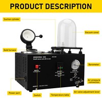 Four de fusion à cire perdue Auble 2L, machine de moulage sous vide 1600W pour la fusion de métaux, idéale pour bijoux, aluminium et argent