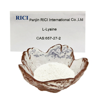 RICI l lysine additif alimentaire pour animaux haute qualité alimentaire 98% animal l-lysine hcl additif alimentaire