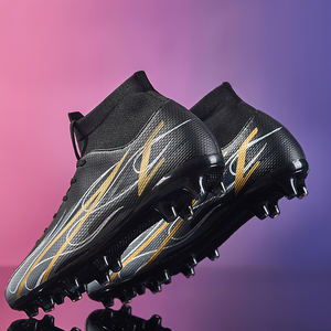 2025 nuevo profesional barato Original Cleat entrenamiento deporte césped suave ligero Atlético hombre <span class=keywords><strong>mujer</strong></span> fútbol Cleat zapatos <span class=keywords><strong>botas</strong></span> <span class=keywords><strong>de</strong></span> fútbol - Product Image 5