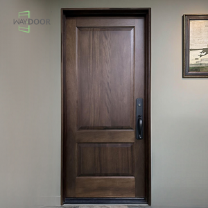 ドアクラシックベニヤ表面仕上げオークマホガニー無垢材 - Product Image 1