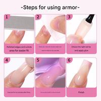 Ongles à presser en plastique sans couture, cinq couleurs nude à la française, personnalisables, pour la vente en gros transfrontalière – Meilleures ventes