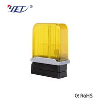 YET6142 Alarme de sécurité automatique pour portail avec lumière LED clignotante DC12V/24V/220V Lampe stroboscopique LED