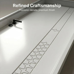 Porte en bois massif de chêne avec vernis transparent pour mettre en valeur la grainure naturelle, imperméable pour la chambre à coucher et l'entrepôt - Product Image 4