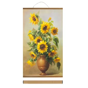 5D DIY My Diamond Art barn Sunflowers Diamond Painting Kit NEW 