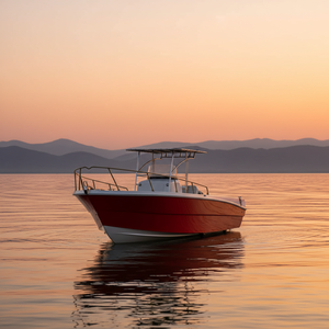 Embarcación de Pesca de Fibra de Vidrio de 27 pies, Bote de Pesca con Consola Central, Yate de Recreo con T-Top - Product Image 5