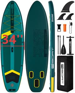 Planche de surf gonflable PF personnalisée, nouvelle arrivée, polyvalente, 34'' extra large, avec matériau Drop Stitch AI02/5 - Product Image 1