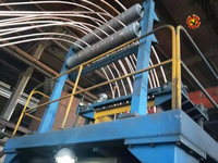 Ligne de production automatique pour le fil de coulée continue en laiton/cuivre/tuyau/tige faisant l'équipement de machine pour l'usine de fonderie