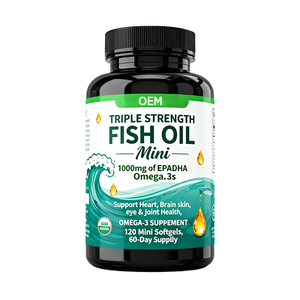 Capsule di Olio di Pesce <span class=keywords><strong>Omega</strong></span>-<span class=keywords><strong>3</strong></span> con 1000mg di EPA e DHA OEM per il Supporto della Salute del Cervello - Product Image 4