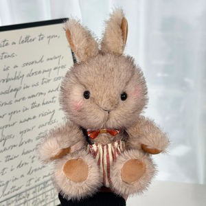 Coniglietto di Pasqua 6 Pollici Vestito Seduto Giocattoli di Peluche a Forma di Coniglio Bambole di Peluche Tascabili Giocattoli Regalo Vendita Calda Mini <span class=keywords><strong>Visone</strong></span> - Product Image 3