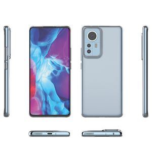 Funda transparente para Xiaomi <span class=keywords><strong>Mi</strong></span> 12 Pro, funda de cristal transparente, ultrafina, antiarañazos, Flexible, suave, TPU - Product Image 3