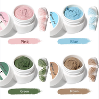 Gel UV 3D Acrylique Gravé Designer, Colle Plâtre Gypse, Vernis Sans Résidu DIY pour Manucure, Usage Professionnel, Végan
