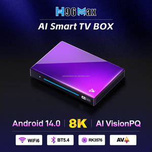 2024 H96 Max M9 <span class=keywords><strong>Android</strong></span> TV Box Top AV1 phương tiện truyền thông máy nghe nhạc với 1000M 128GB Hỗ trợ 8K 2.4G/5G bt5.4 Wifi 6 ai-thông minh Set-Top Box - Product Image 3