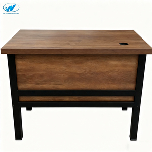 Độ Chính Xác Cao Hiện Đại Sang Trọng Bằng Gỗ Ergonomic Nhỏ Cao Cuối Văn Phòng Máy Tính Bàn Gỗ Với Ngăn Kéo Lưu Trữ Máy Tính Bảng Bàn - Product Image 1