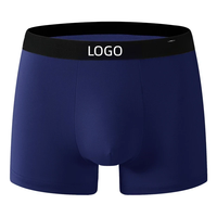 Vente en gros de caleçons pour hommes respirants, antibactériens, à séchage rapide, caleçons de sport allongés pour hommes avec logo personnalisé