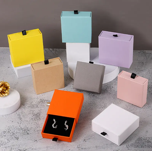 Caja de Joyería de Lujo con Logotipo Personalizado, Caja de Almacenamiento de Joyería de Alta Calidad para Collares, Pendientes y Pulseras - Product Image 4