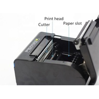 Imprimante de reçus thermiques directs haute vitesse 160mm/sec Code à barres POS 3 pouces pour supermarchés Interface Android et LAN utilisée modèle N160II