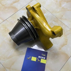 Pompe à eau 6D110 de haute qualité 6138-61-1860 6138-61-1400 pour pelle sur pneus PC400-1 et chargeuse sur pneus WA350-1 - Product Image 1