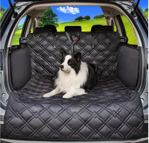 Чехол на сиденье автомобиля для перевозки собак во внедорожнике, нескользящий водонепроницаемый чехол на сиденье автомобиля для домашних животных, функциональный протектор на сиденье автомобиля для домашних животных