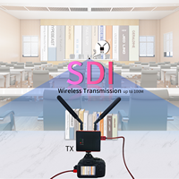 Transmisor y Receptor de Video HD Inalámbrico Portátil M-SW50, H.265, Baja Latencia, Anti-Interferencia ESD Integrado, para Grabación de Bodas
