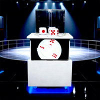 Machine à dés personnalisable populaire GZQIQI, modèle de machine à dés pour les jeux de dés porte-bonheur
