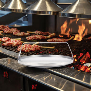 <span class=keywords><strong>Smash</strong></span> <span class=keywords><strong>Burger</strong></span> Press-Triturador de hamburguesas de acero inoxidable de 5,9 pulgadas con asa para <span class=keywords><strong>plancha</strong></span> y parrilla - Product Image 6