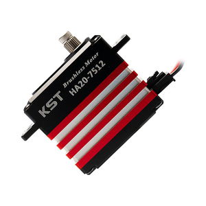Ventes chaudes KST HA20-7512 82Kgf.cm 0.11sec/60. Servo numérique sans balais 2BB DC7.4V en alliage d'aluminium pour drones à grande échelle standard - Product Image 3