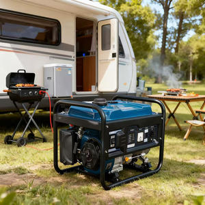 소스 팩토리 <span class=keywords><strong>3kw</strong></span> 3.5kw 단상 삼상 휴대용 오픈 프레임 저소음 4행정 가솔린 발전기 자동 시동 기능 포함 - Product Image 5