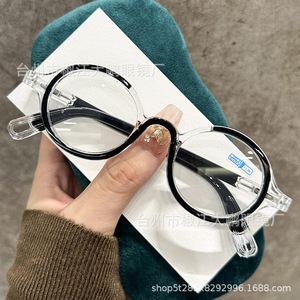 <span class=keywords><strong>Gafas</strong></span> <span class=keywords><strong>de</strong></span> <span class=keywords><strong>lectura</strong></span> <span class=keywords><strong>de</strong></span> Luz Retro personalizadas anti-azul para hombres y mujeres al por mayor en <span class=keywords><strong>AliExpress</strong></span> - Product Image 3