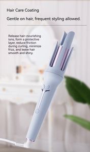 Rizador de Pelo de Alta Calidad de 32 mm con <span class=keywords><strong>Ondas</strong></span> de <span class=keywords><strong>Sirena</strong></span>, Iones Negativos, Doble Ranura, Eléctrico, para el Hogar y Hoteles - Product Image 3