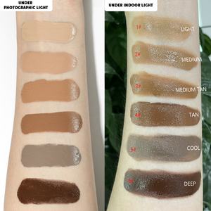 Paleta de contorno de maquillaje, corrector de Etiqueta Privada, acabado mate, orgánico, <span class=keywords><strong>bronceador</strong></span> de crema de mantequilla - Product Image 4