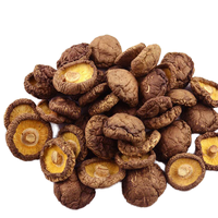 Champignons Shiitake séchés en vrac, Shiitake entiers déshydratés de qualité supérieure, Lentinus edodes séchés naturels pour la cuisine