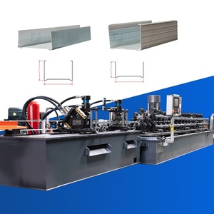 KINGREAL Metall bolzen-und Ketten rollen form maschine CU CW UW Kanal form maschine Gipskarton profil Rollen form maschine - Product Image 1