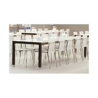 Mesa de Comedor Desmontable Moderna de Fabricante Italiano Más Vendida para Exportación