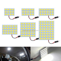 Kaidengzhe Neue Auto-Innenbeleuchtung Weißes Leselicht Plug-N-Play Aluminium LED-Birne 12SMD 15SMD 18SMD 24SMD 36SMD 48SMD LED 5050