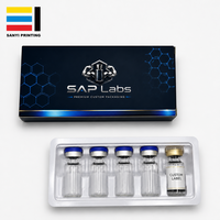 Boîte en carton rigide personnalisée avec insert en blister, boîte d'emballage avec logo personnalisé pour petits contenants
