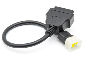 Câble OBD2 femelle 16 broches vers 6 broches pour <span class=keywords><strong>DELPHI</strong></span>---Moto - Product Image 3