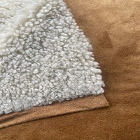 Cuir de luxe Faux daim cuir tissu micropolaire daim cuir tissu usine personnalisée pour veste chaude imperméable coupe-vent