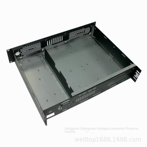 Chasis de Aleación de Aluminio del Fabricante Vito, Amplificador de Potencia de Audio, Fabricación de Chapa Metálica, Remaches Perforados, Base para Carcasa de Ordenador - Product Image 1