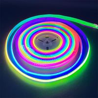 Bande LED numérique complète WS2811 RGB pour chambre à coucher, COB, couleur de rêve, adressable