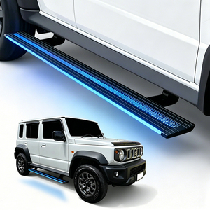 Estribos Eléctricos Automáticos Antipinzamiento con Luces LED para <span class=keywords><strong>SUZUKI</strong></span> <span class=keywords><strong>JIMNY</strong></span> 4 Puertas y 2 Puertas 2019-2026, <span class=keywords><strong>Precio</strong></span> de Fábrica - Product Image 1